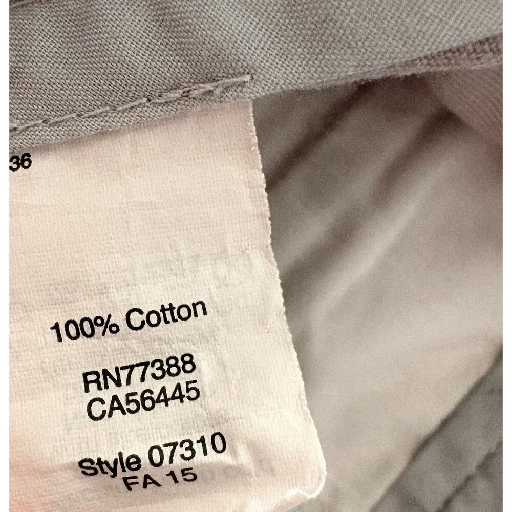 J. Crew The Driggs Pants Mens 31x30 Gray Chino Slash Pockets Casual Preppy